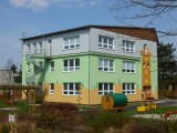 Budovy mateřské školy v Plzni Doubravce